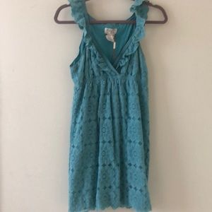 Super sweet cotton lace garden party dress